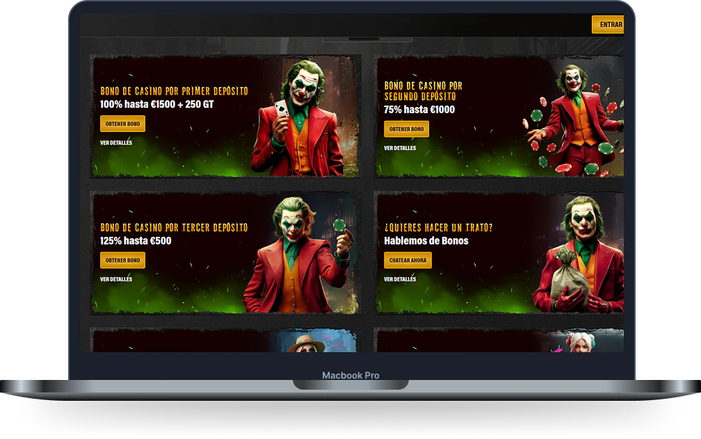 Jokery Casino bonos de depósito y promociones
